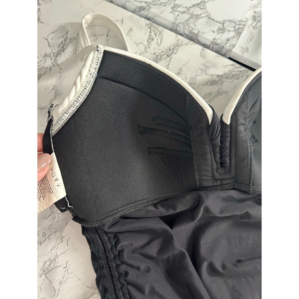 Miraclesuit Black and White One Piece Swimsuit - Picture 9 of 11